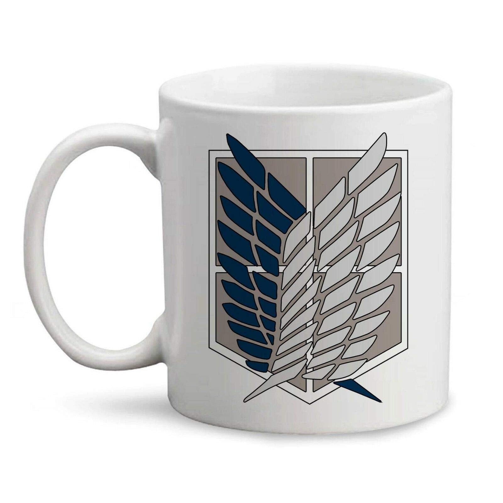 11oz Attack on Titan Themed Coffee Mug - Funny Anime Gift for Fans - Perfect for Home, Office, or Geeky Gift Giving