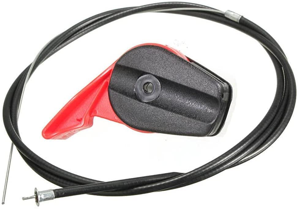 Electric Lawn Mower Throttle Switch Assembly - Replacement Cable Control for Gas & Petrol Garden Mowers - Perfect for DIY Repairs & Maintenance