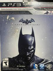 Batman: Arkham Origins PS3 Game - Complete in Box (CIB) - Not For Resale - Action Adventure Video Game for Playstation 3 - Perfect for Batman Fans & Collectors - Great for Gaming Nights & Superhero Themed Parties