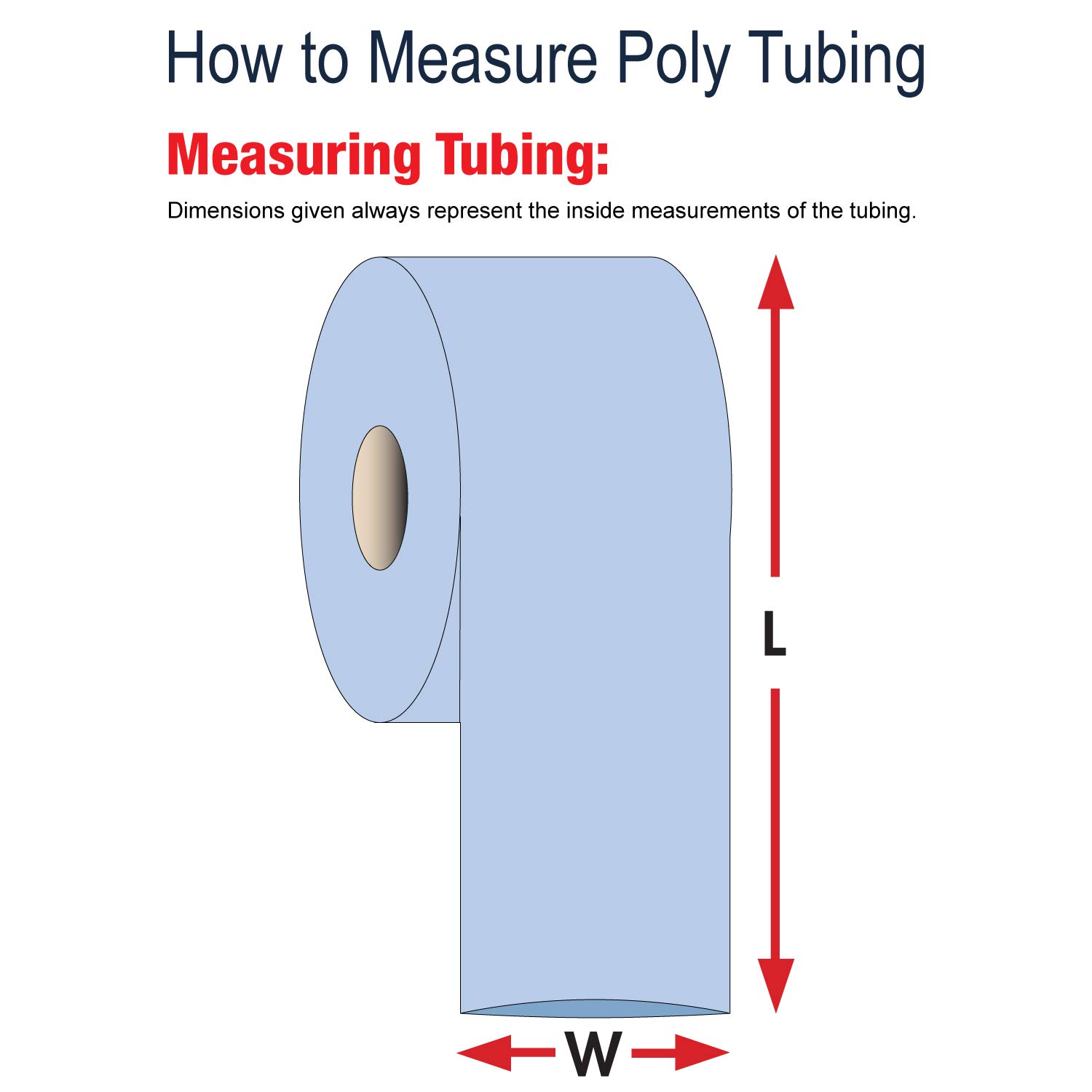 Aviditi Clear Poly Tubing Roll 9