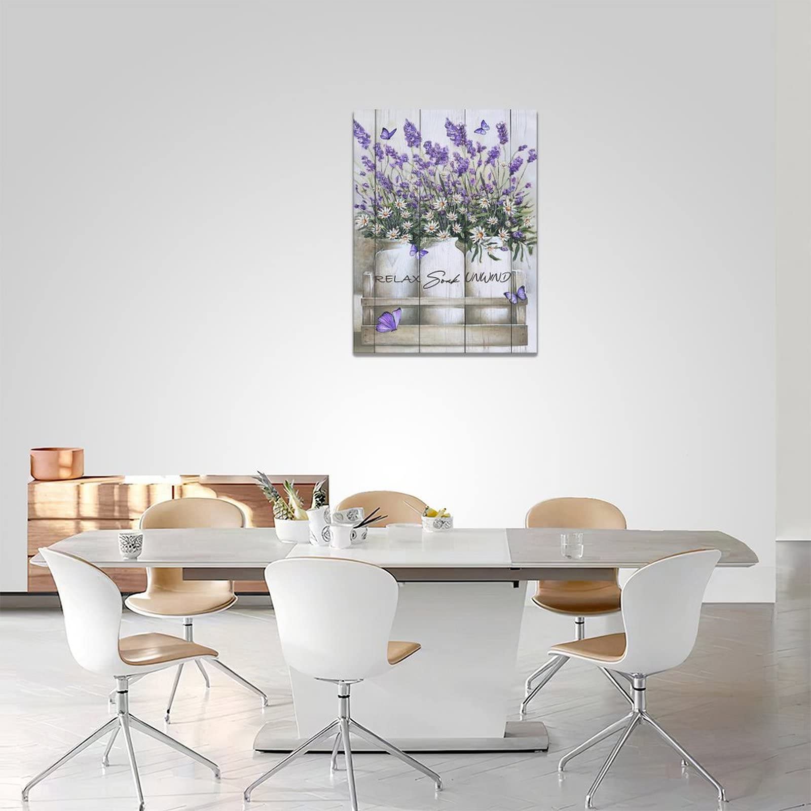 Lavender Wall Art 12x16