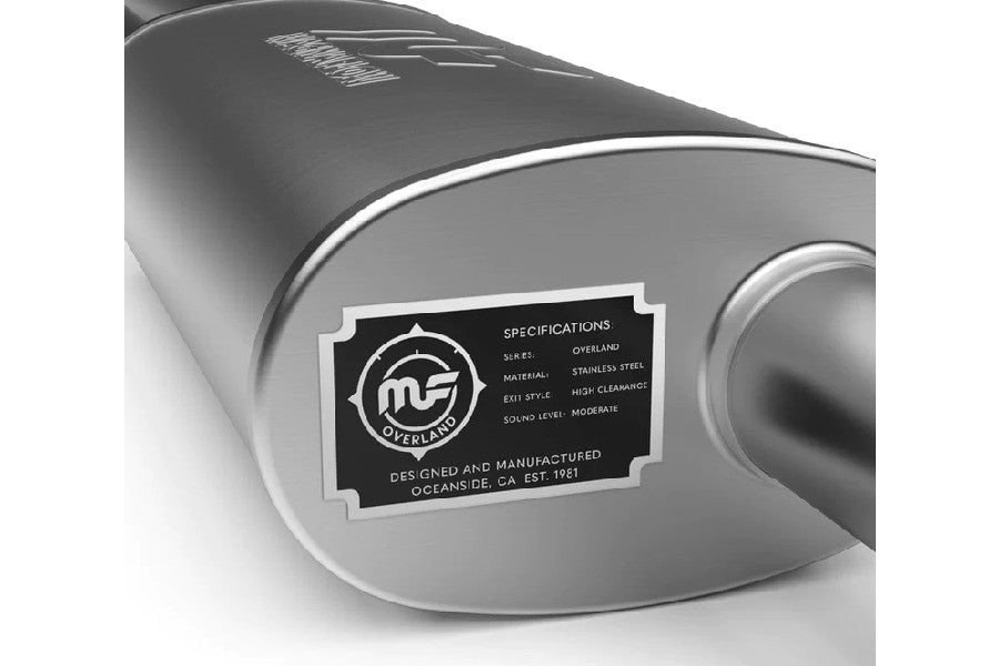 2019-2023 Ford Ranger 2.3L MagnaFlow Overland Series Cat-Back Exhaust System - Performance Upgrade for Off-Road & Daily Driving
