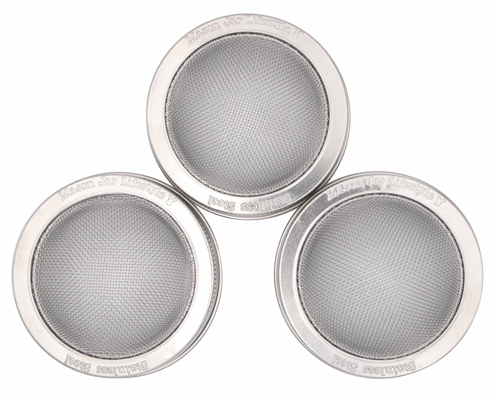 Stainless Steel Curved Sprouting Lid & Band for Mason Jars - Perfect for Home Gardening, Seed Germination & Healthy Snacks