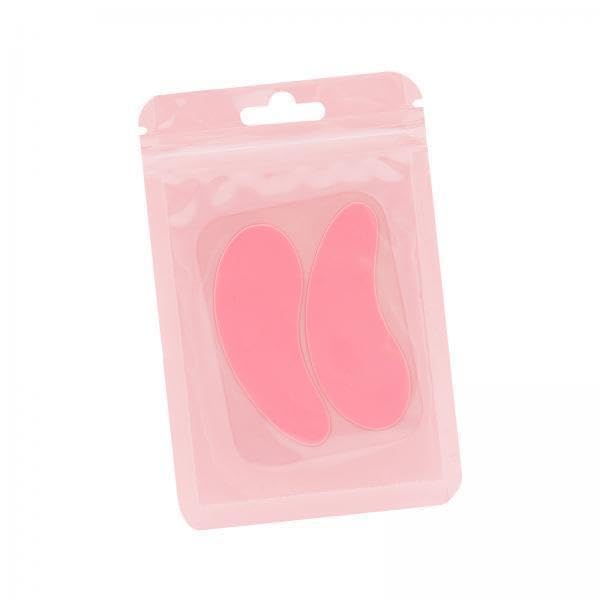 Soft Under Eye Gel Pads for Lash Enhancements - 3 Pack (4 Pcs) Pink | Cooling Eye Treatment for Dark Circles & Puffiness | Perfect for Spa, Travel & Post-Lash Extension Care