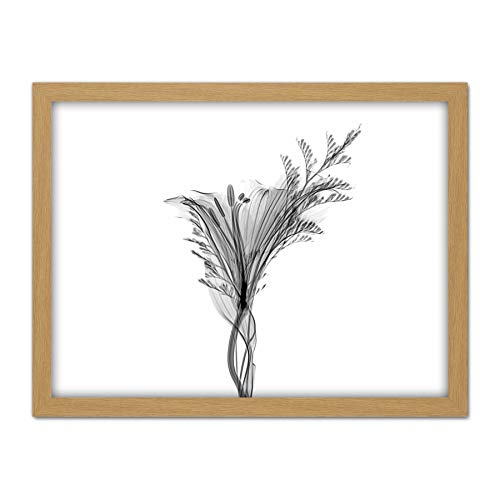 Framed Light Oak 18X24