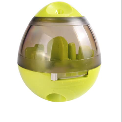 Interactive Pet Food Dispenser Ball - Leaking Treat Tumbler Toy for Cats & Dogs - Bite Training & Mental Stimulation - Perfect for Indoor Play & Reward Training