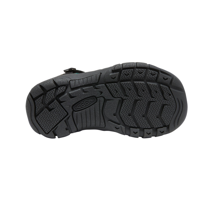 Little Kids' Newport H2 Sandals | Water Shoes for Toddlers & Preschoolers - Raya Black | Perfect for Beach, Pool & Outdoor Play