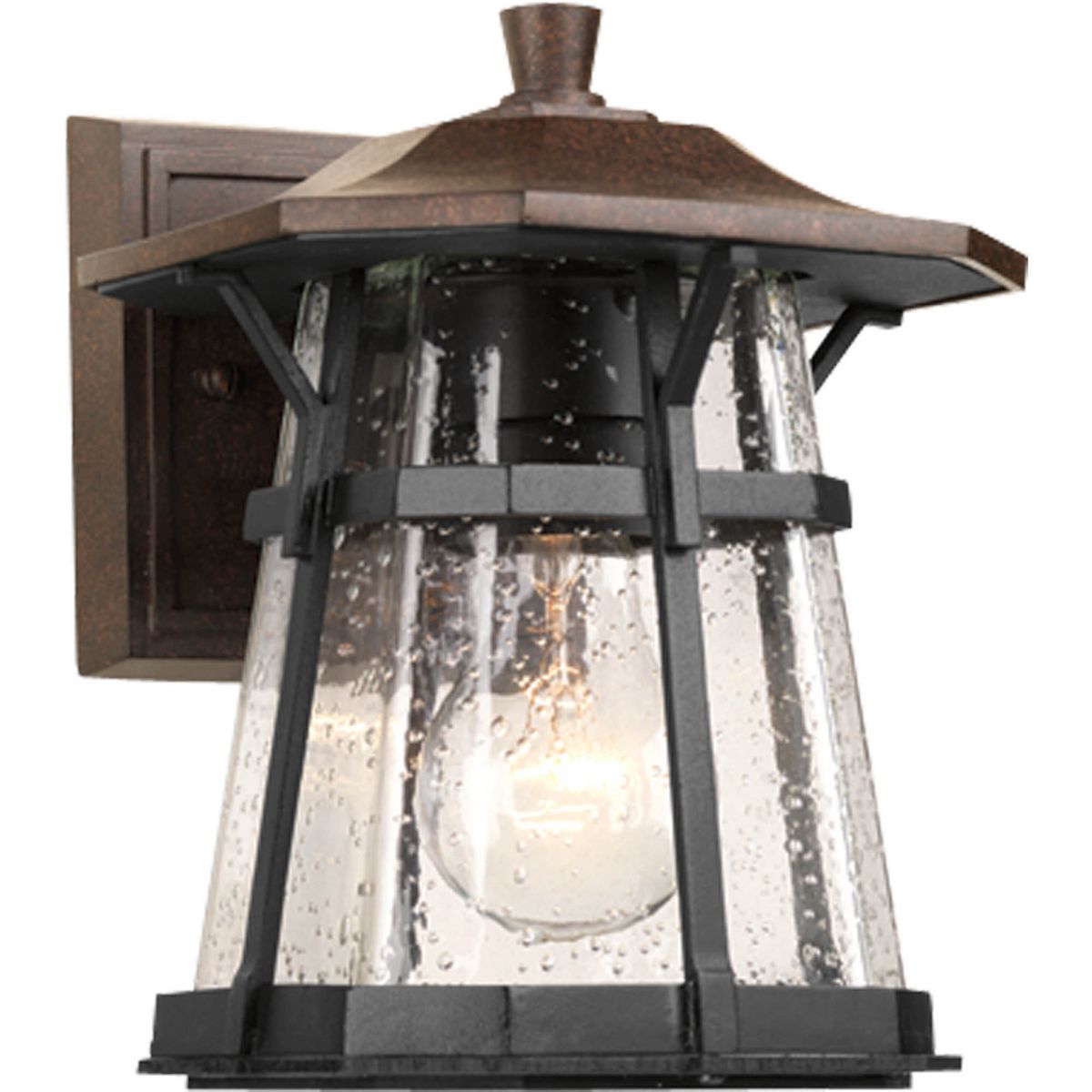 Derby Collection One Light Small Wall Lantern - Outdoor Porch Light Fixture, Vintage Style Sconce for Patio, Garden, Entryway & Exterior Home Decor