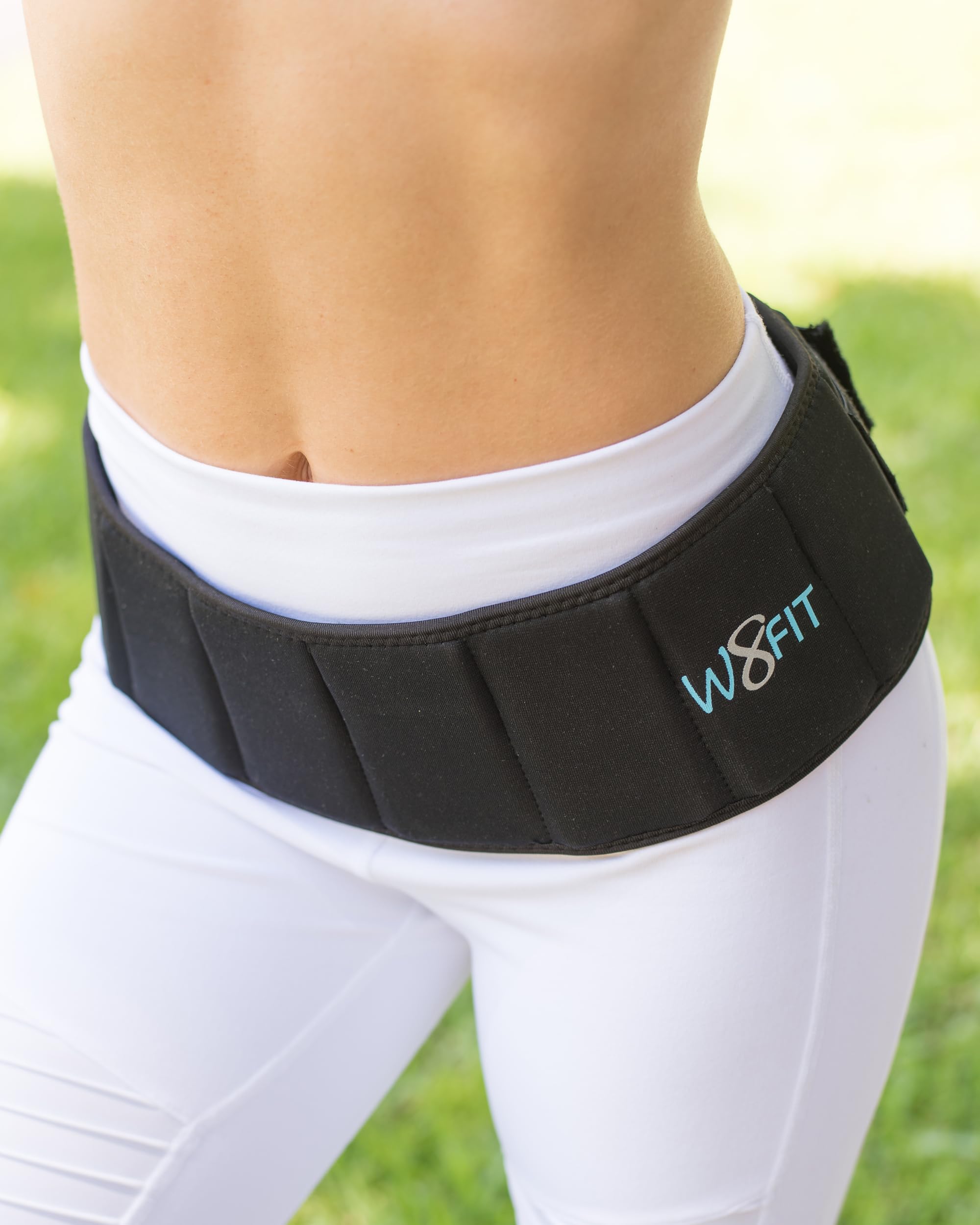 Adjustable Weighted Walking Belt for Men & Women - 5-20 lbs Weighted Exercise Belt for Walking, Running, Hiking & Fitness Training - Perfect for Home Workouts, Outdoor Activities & Weight Loss