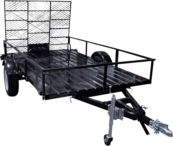 DK2 MMT6X10 6 ft. x 10 ft. Single Axle Utility Trailer Kit - 1950 lb Capacity Heavy Duty Drive-Up Gate for ATV, Motorcycles & Equipment Hauling - Perfect for Farm, Construction & Outdoor Adventures