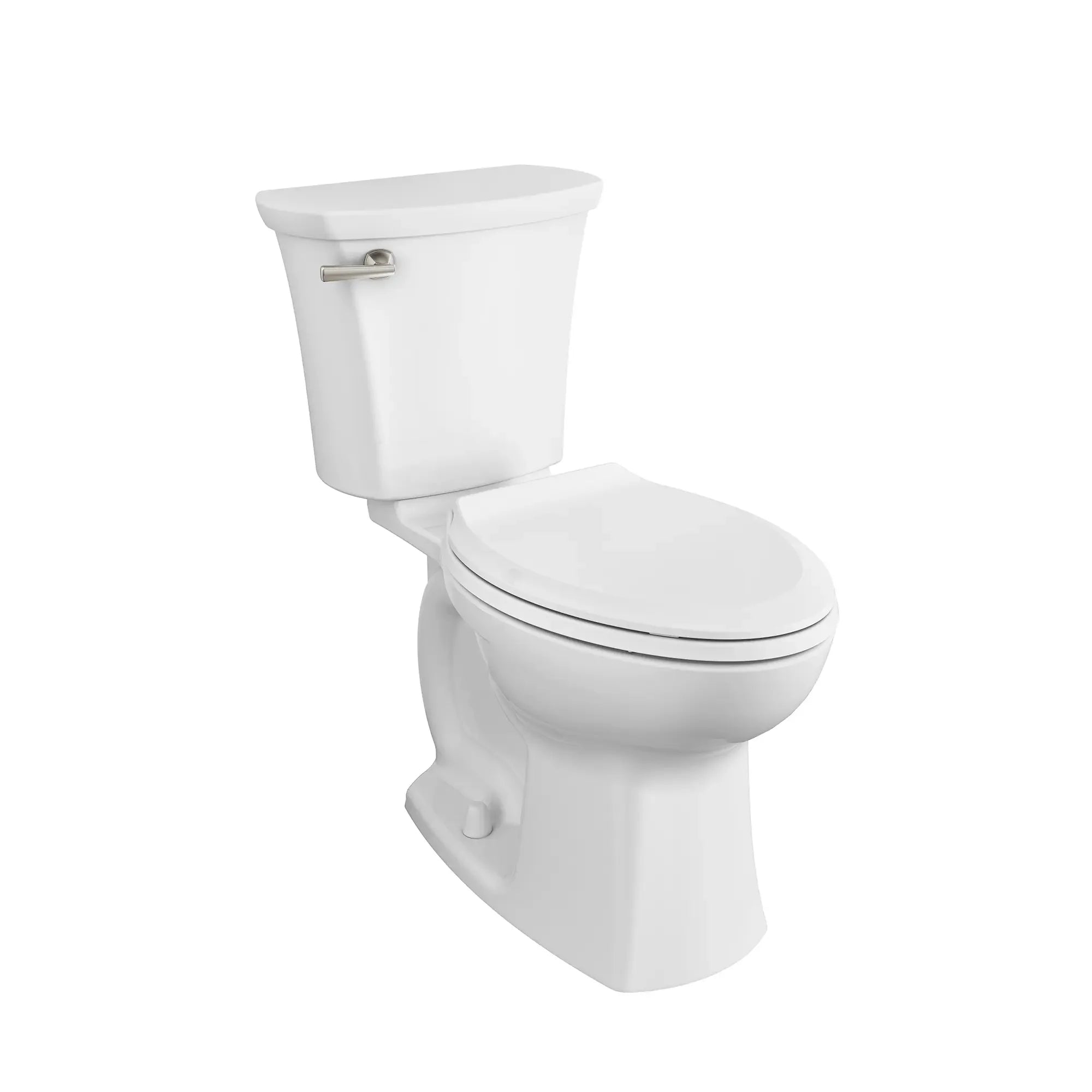 Edgemere Two-Piece 1.28 GPF/4.8 LPF Water-Saving Elongated Toilet with Soft-Close Seat - Perfect for Modern Bathrooms & Small Spaces