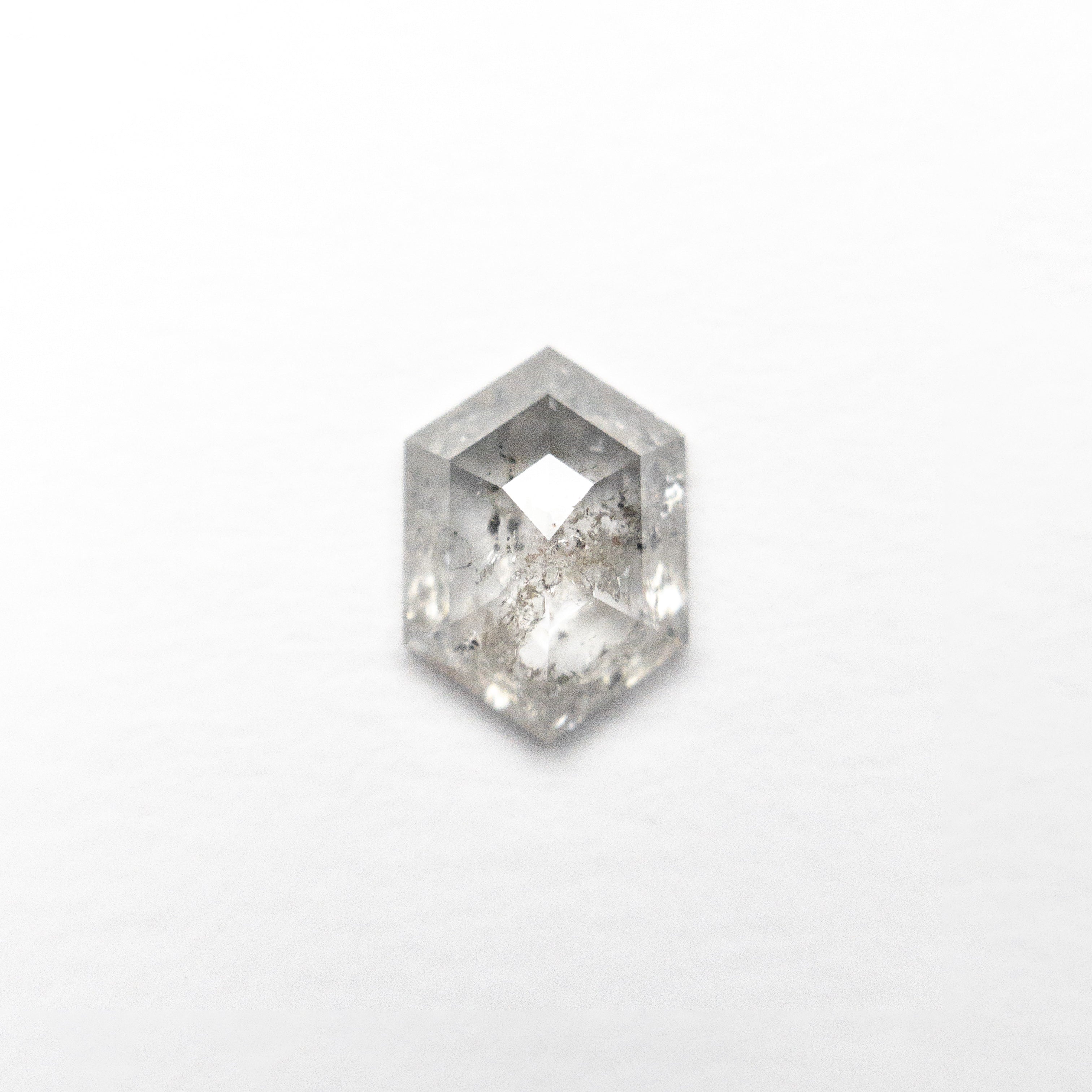 0.71ct Natural Hexagon Rose Cut Loose Gemstone - 7.13x5.13x2.29mm for Jewelry Making, Engagement Rings & Unique Gifts