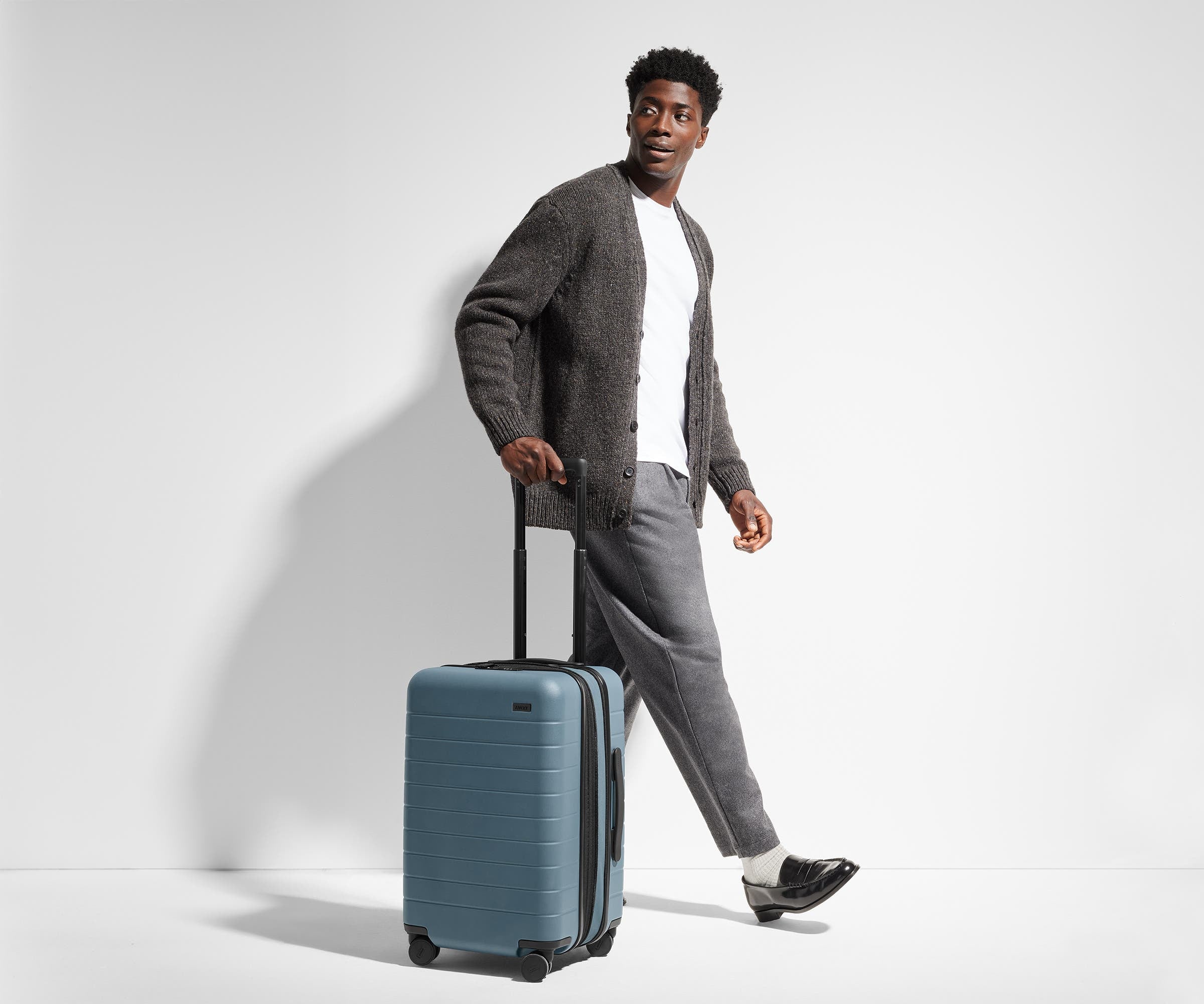The Carry On Flex in Olive Green - Lightweight Expandable Luggage for Travel, Business & Weekend Getaways | Durable Spinner Suitcase with 360° Wheels & TSA Lock