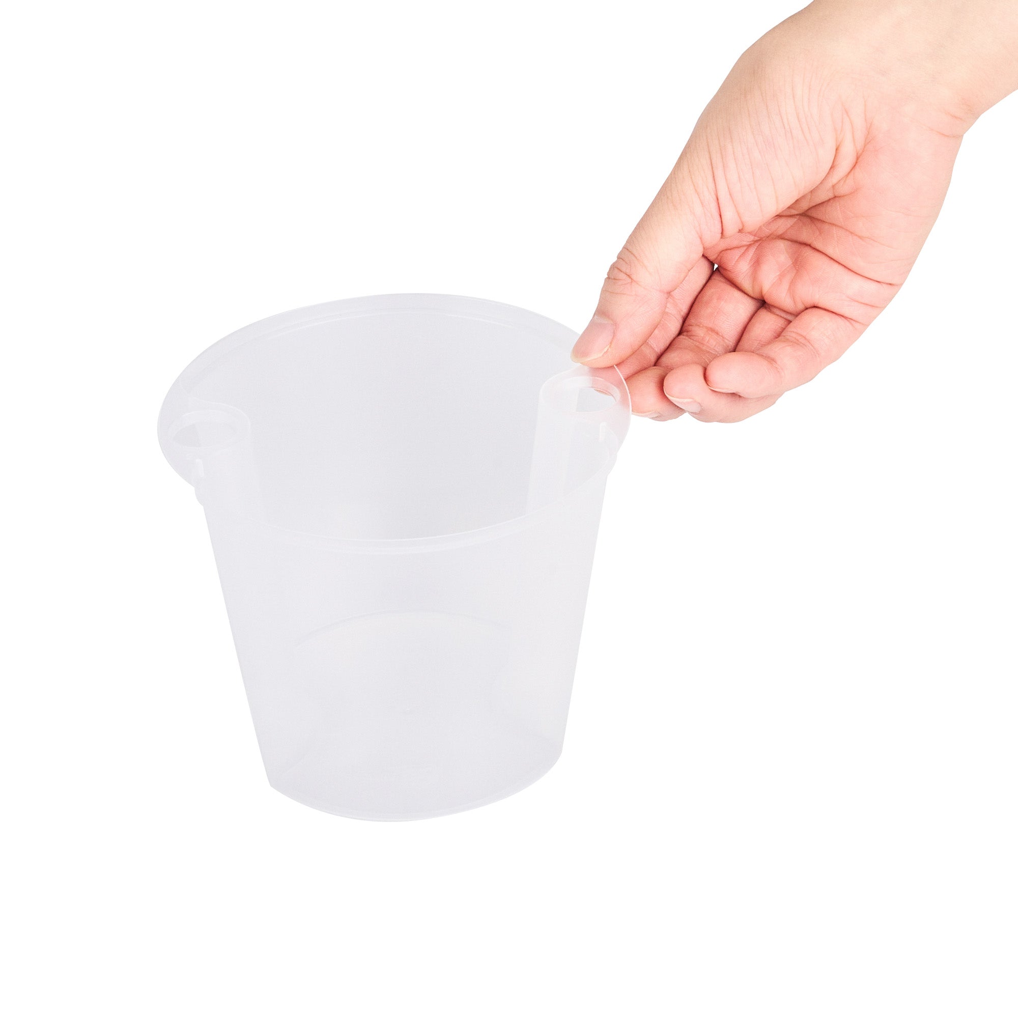 24 oz Round Clear Plastic Insert for 32, 40 & 48 oz Soup Containers - Microwave Safe, BPA Free (50 Count) - Perfect for Restaurants, Catering & Takeout Meals