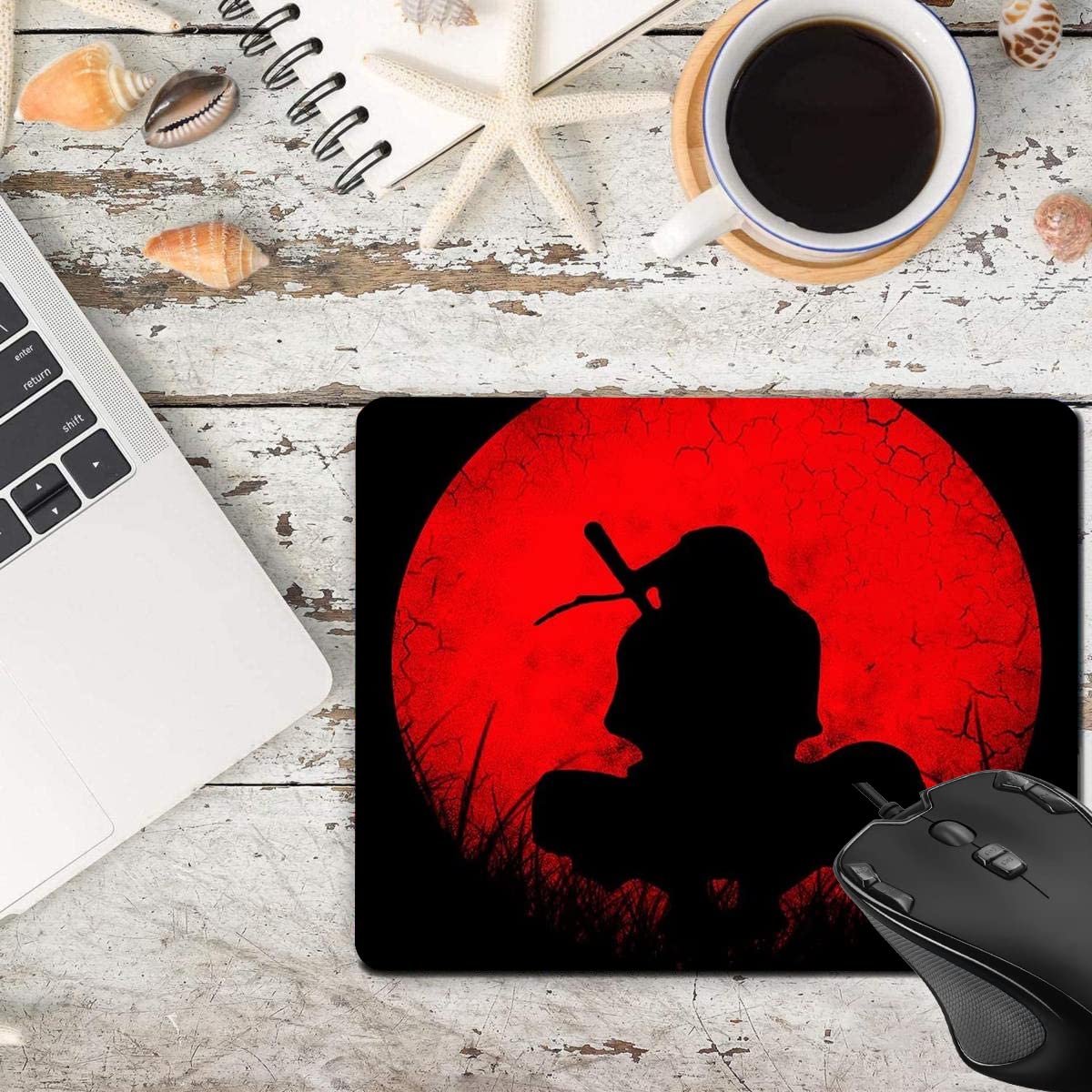 Anime Square Custom Gaming Mouse Pad - Non-Slip Rubber Base for Office, Desktop & Laptop - Perfect for PC Gaming, Work & Study (AB-05)