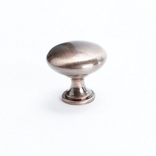 Berenson Euro Moderno Knob - Modern Cabinet & Drawer Knob for Kitchen, Bathroom & Furniture - Elegant Hardware Upgrade for Home Decor