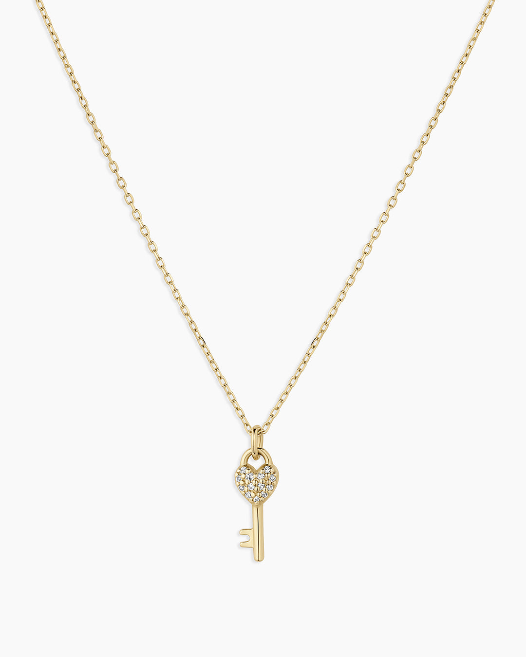 Diamond Bond Key Necklace - Elegant & Dainty Jewelry for Women - Perfect Gift for Valentine's Day, Anniversary & Special Occasions