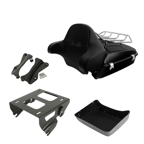 Black Solo Mount Rack Tour Pack Set Style #6