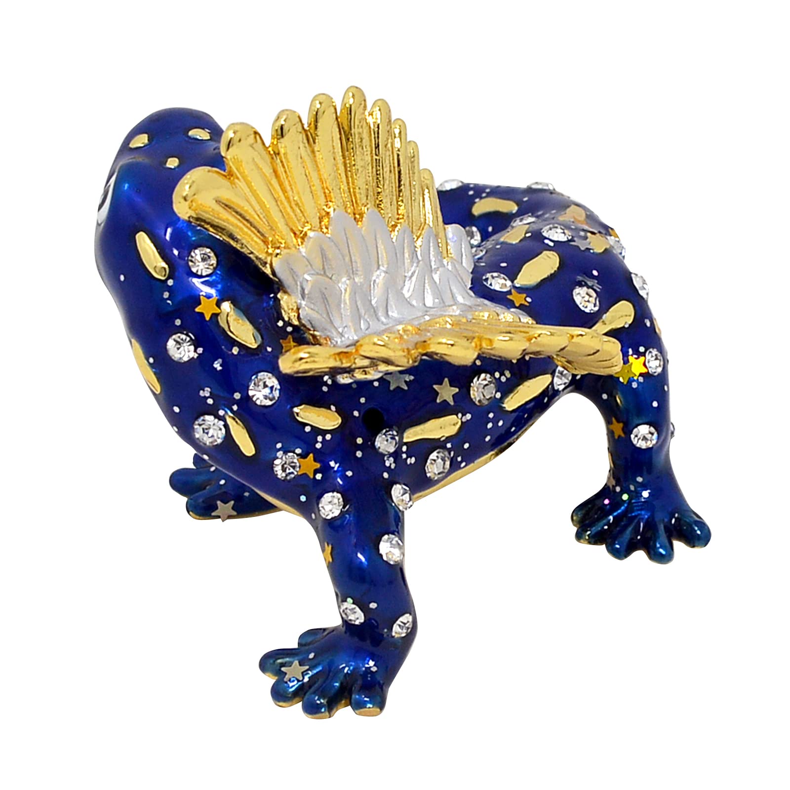 Feng Shui Sky Salamander Statue - Home & Office Decor for Good Luck & Prosperity | Perfect for Desk, Shelf, or Gift