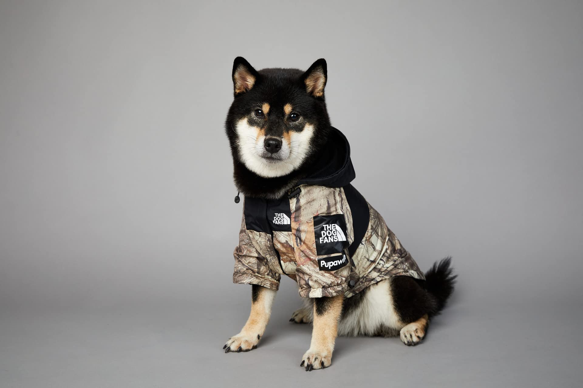 Waterproof & Windproof Lightweight Dog Raincoat with Hood - Camo Pattern for Small, Medium, Large & X-Large Dogs | Perfect for Rainy Walks, Outdoor Adventures & Pet Fashion