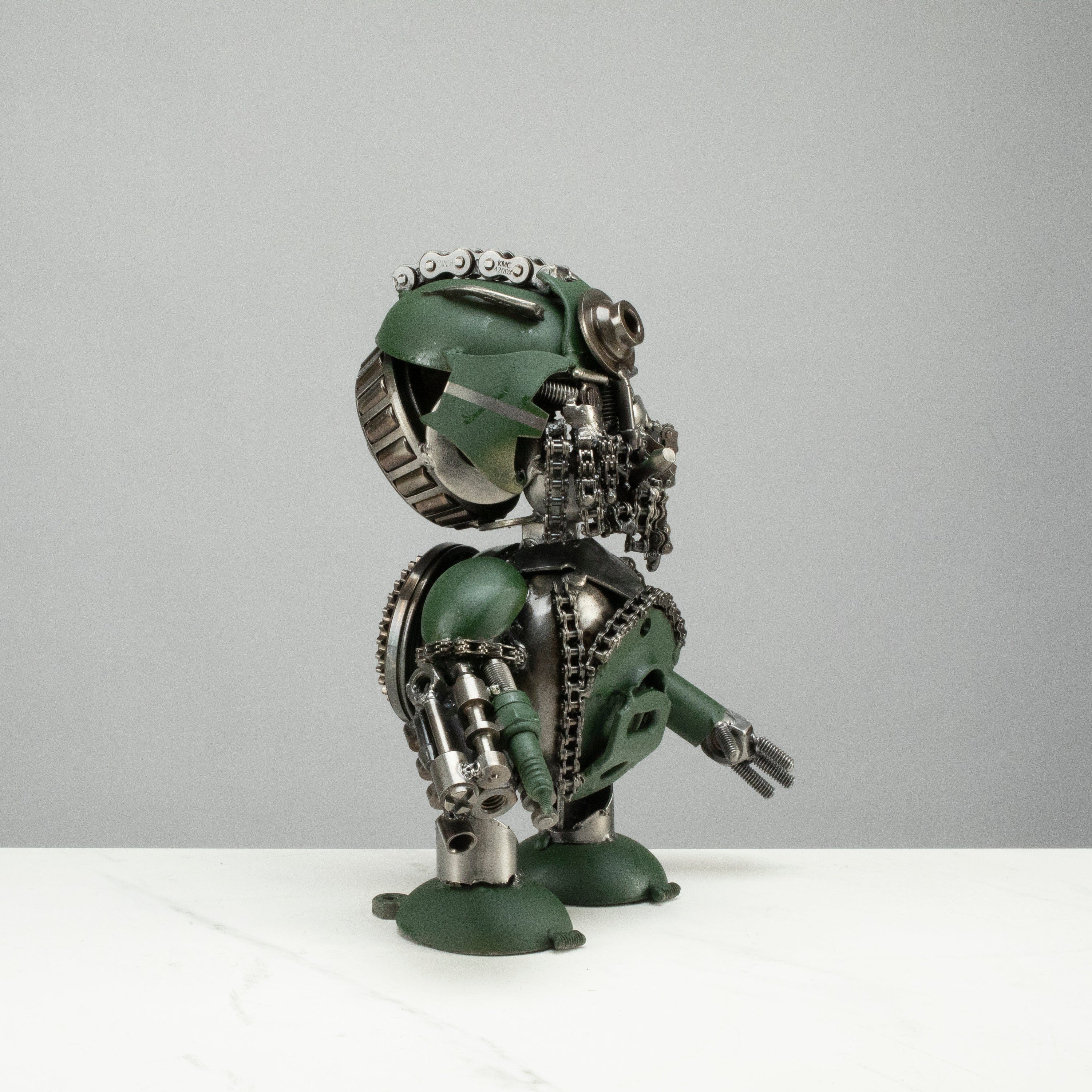10 Unique Hound-Inspired Recycled Metal Sculptures - Handmade Eco-Friendly Dog Statues for Home & Garden Decor