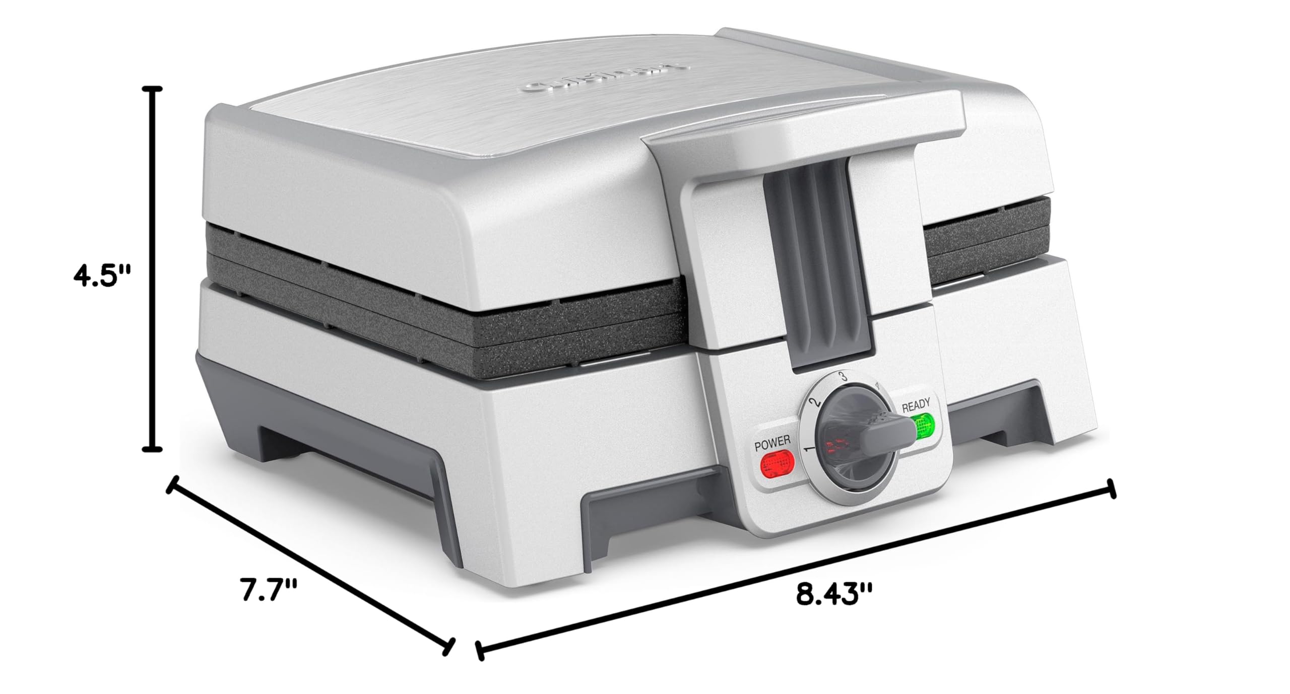 Cuisinart WAF-ST6 Belgian Waffle Stick Maker - Electric Non-Stick Griddle for Perfect Breakfast, Snacks & Desserts - Ideal for Home, Office & Party Use