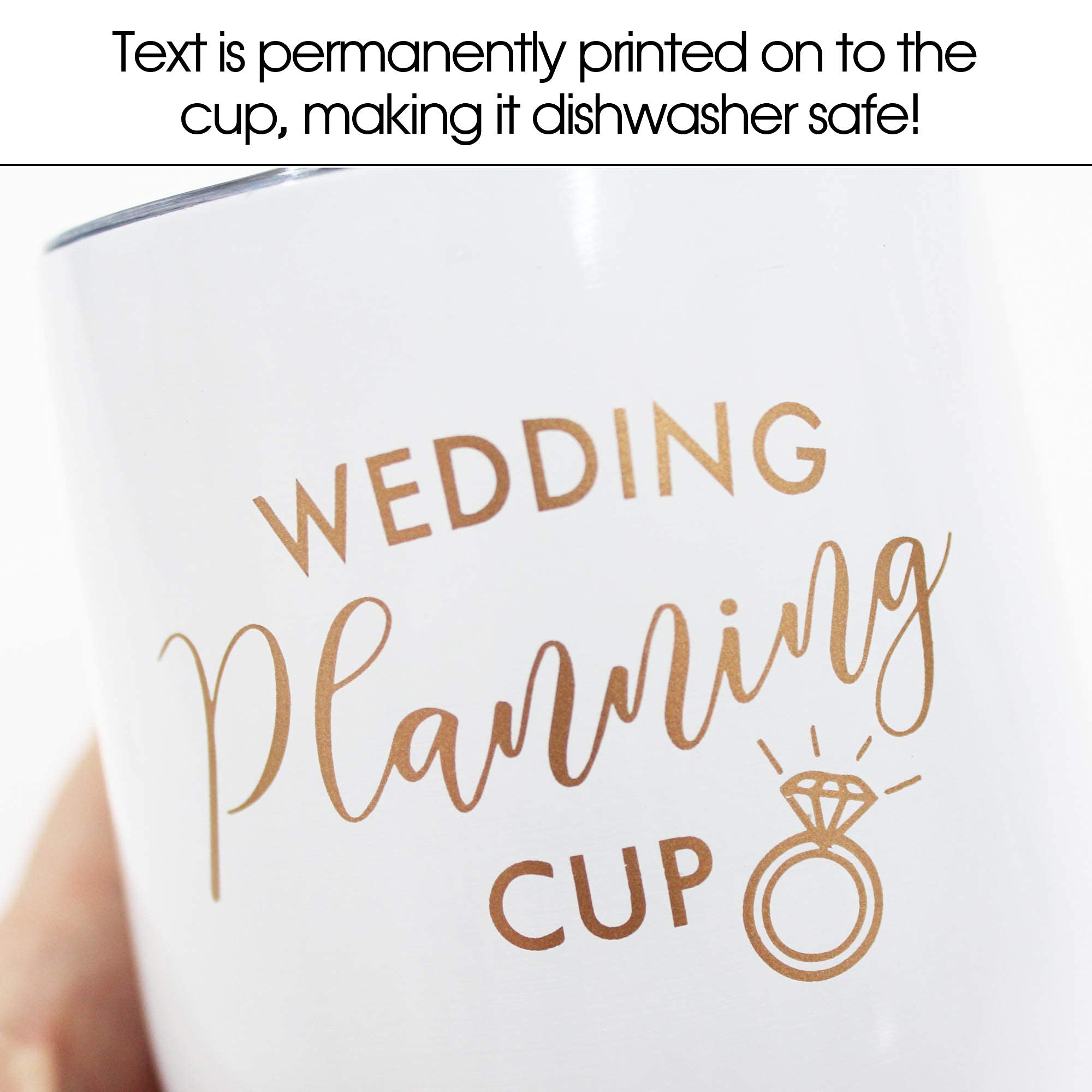 Bride Cup - Personalized Wedding Planning Glass Tumbler, Elegant Mrs Wine Cup for Brides, Unique Bridal Shower & Bachelorette Party Gift - Perfect for Wedding Planning, Rehearsal Dinners & Newlywed Celebrations