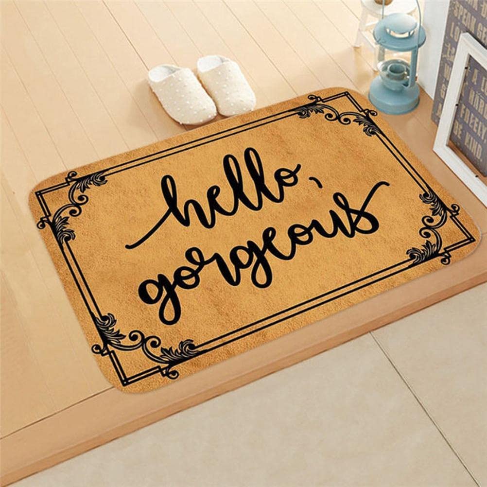 PUZOU Anti-Fatigue Kitchen Rug - Cushioned Comfort Floor Mat for Standing, Non-Slip Square Sink Mats for Home Kitchen - Perfect for Cooking, Dishwashing & Comfortable Standing