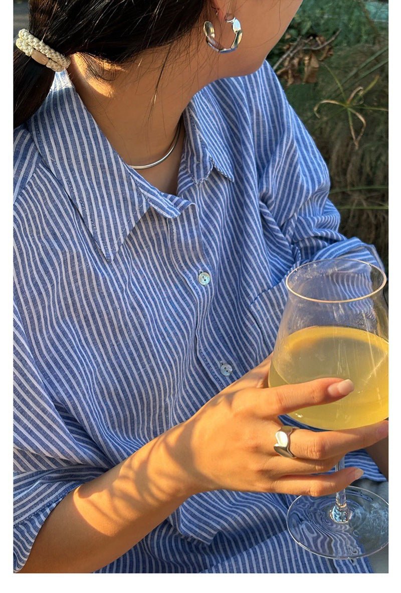 Stylish Large Imprint Irregular Hoop Earrings for Women - Trendy Statement Jewelry for Parties, Weddings & Everyday Wear