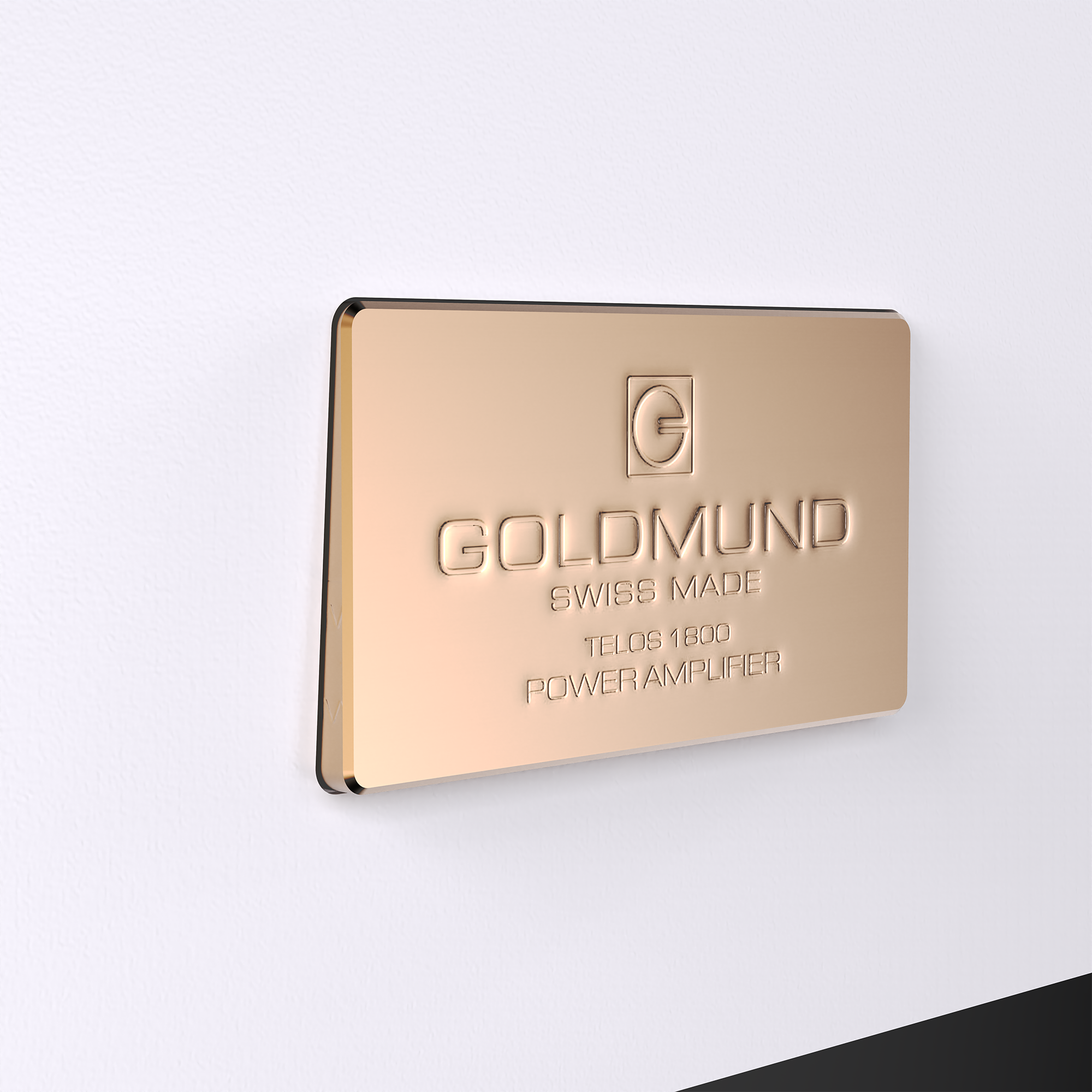 Goldmund TELOS 1800 Mono Power Amplifier - High-End Audiophile Stereo Equipment for Home Theater & Music Listening - Perfect for Audiophiles & Professional Studios