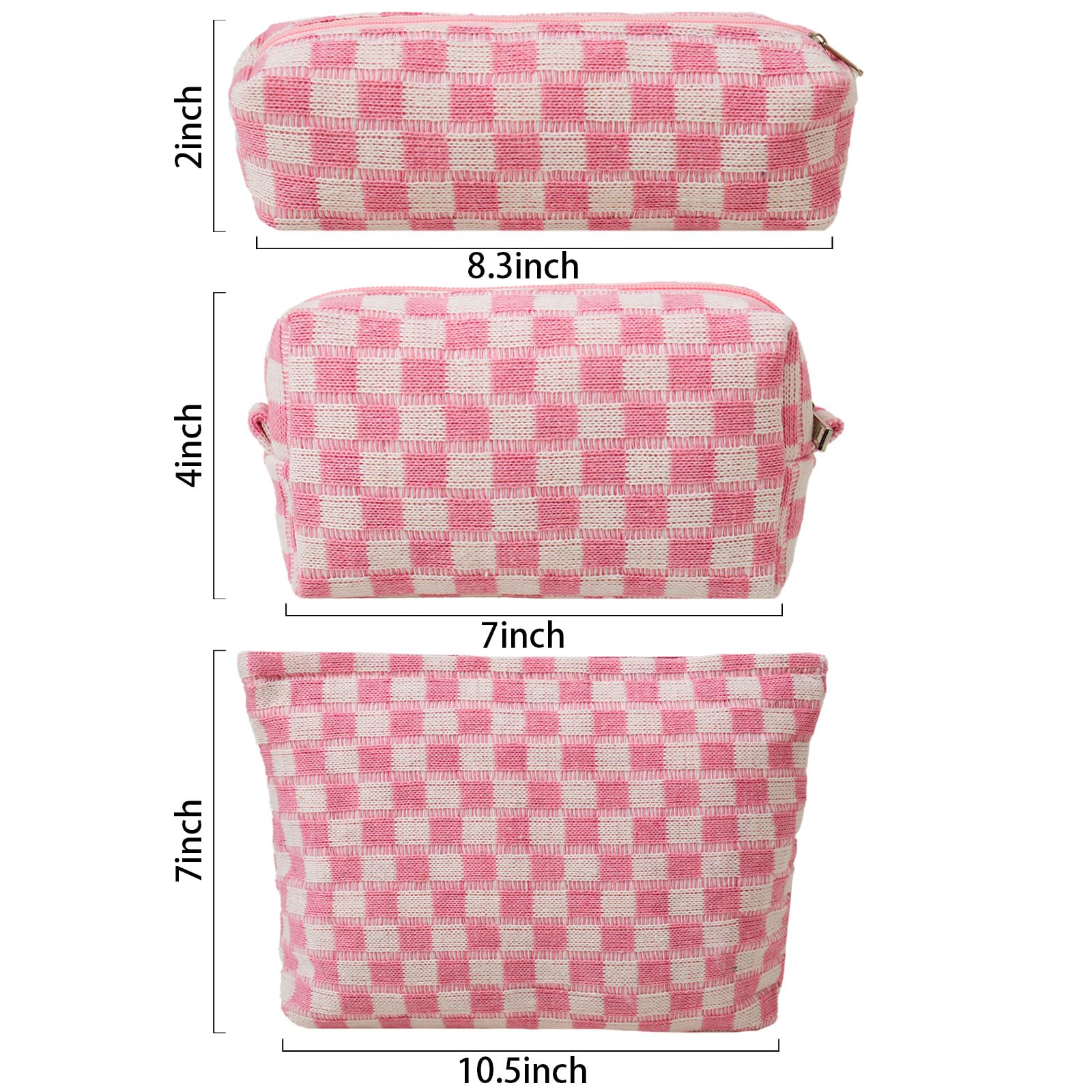 LYDZTION Large Makeup Bag for Women - Waterproof Cosmetic Organizer with Travel Toiletry Bag & Brush Pouch - Perfect for Travel, Gym, and Daily Beauty Storage