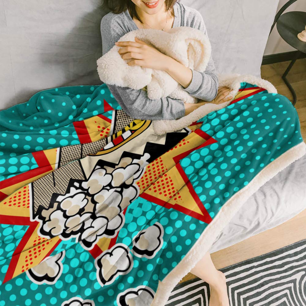 Ultra Soft Reversible Throw Blanket 50
