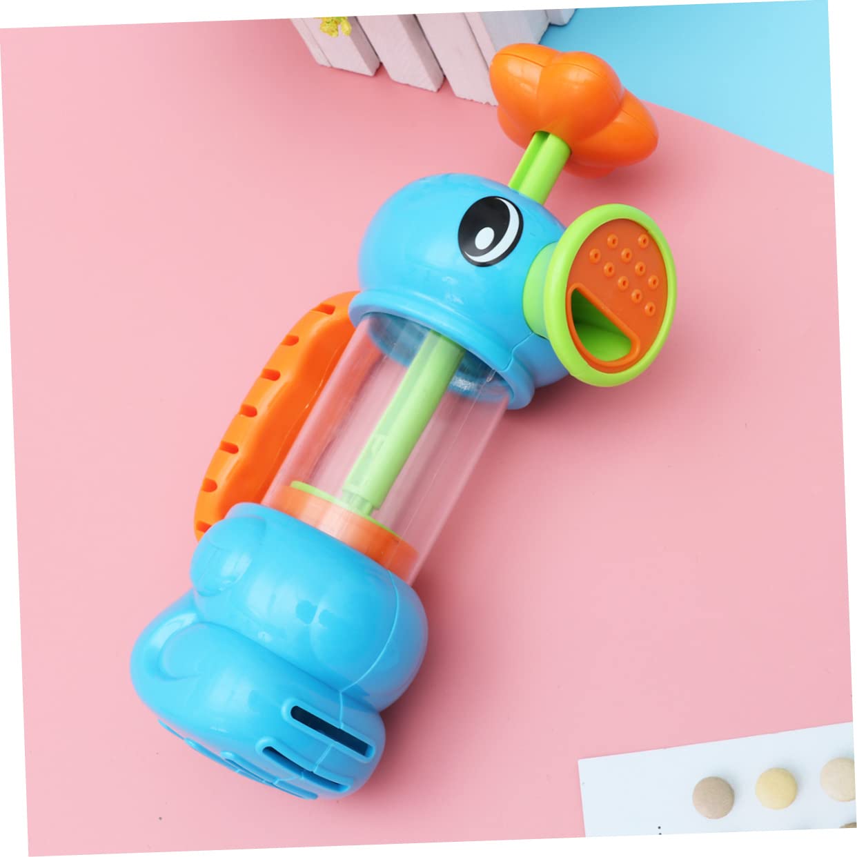 HEMOTON 2 Pack Water Spray Bath Toys for Kids - Fun Faucet & Pump Water Play Set for Bathtub, Pool & Outdoor Activities - BPA Free Baby Bath Time Essentials