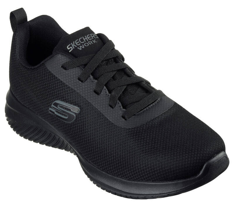 Men's Daxtin Ultra Flex 3.0 Slip Resistant Work Shoes - Black Relaxed Fit Comfortable Sneakers for Walking, Standing All Day & Outdoor Activities