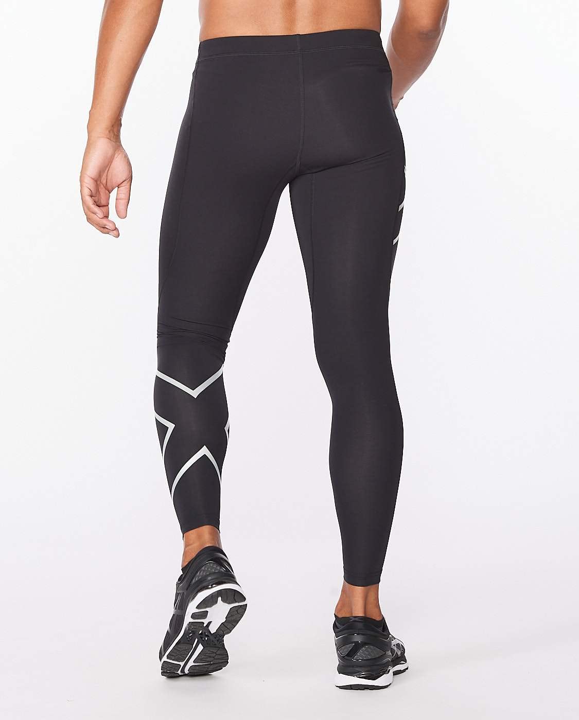 2XU Men's Core Compression Tights for Running & Workout - Performance Enhancing & Muscle Recovery Leggings - Ideal for Gym, Cycling & Marathon Training