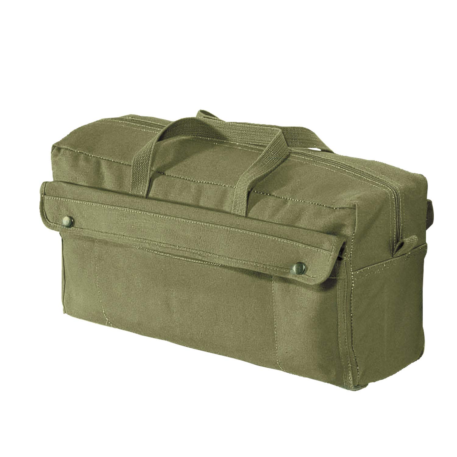 **Rothco Heavy-Duty Canvas Jumbo Mechanic Tool Bag – Large Durable Work Tool Organizer for Mechanics, Electricians & DIY Projects – Perfect for Workshops, Garages & Job Sites**