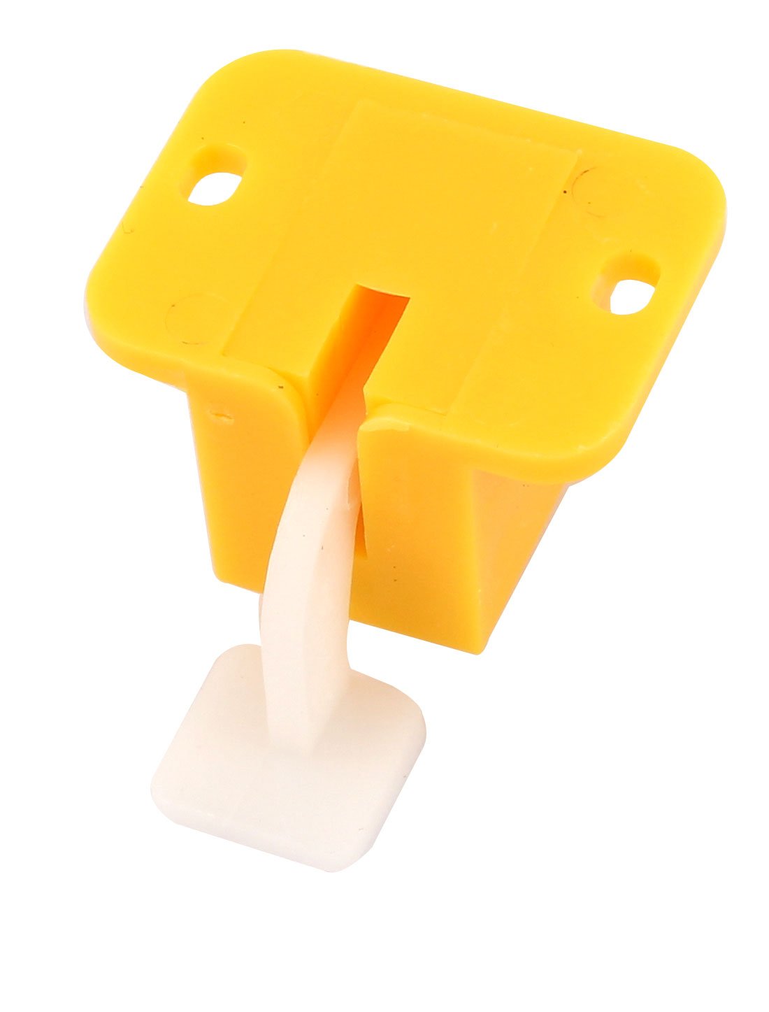 4 Pcs Yellow & White Plastic Relay Prototype Test Fixture Jig for PCB Board - Perfect for Electronics Testing, Circuit Prototyping, and DIY Projects