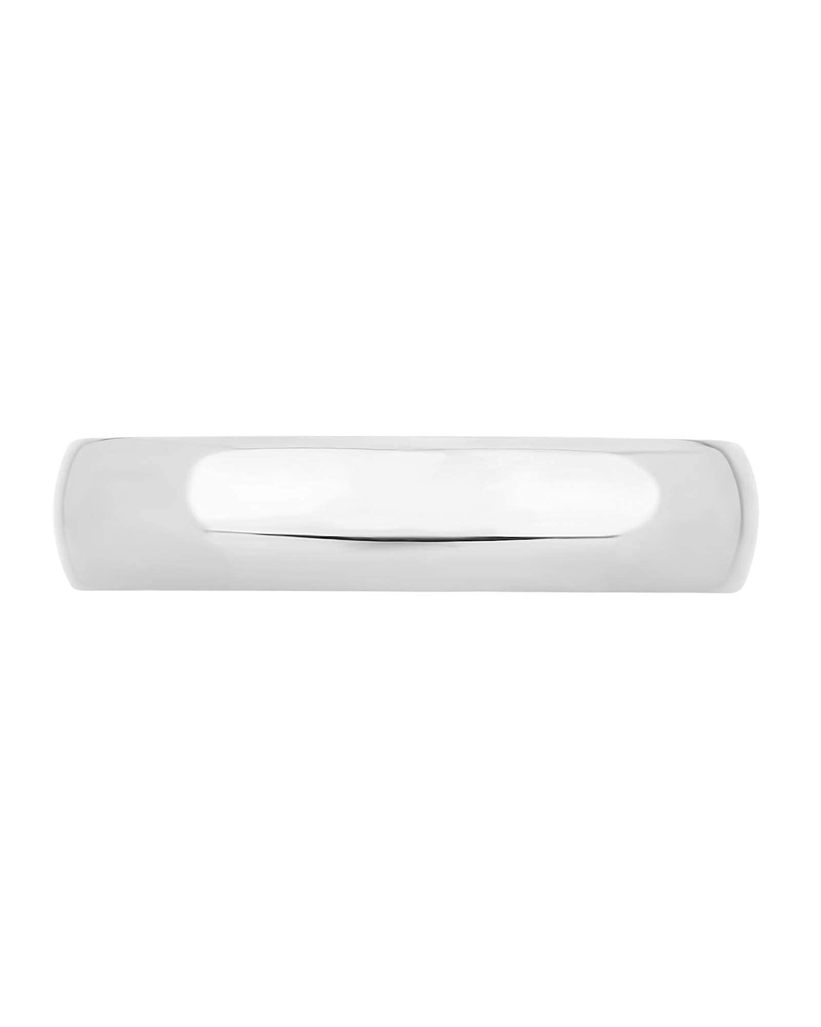 10K Solid Gold Comfort Fit Wedding Band - 2MM to 8MM High Polished Unisex Ring for Men & Women | White Gold & Yellow Gold Options | Elegant Jewelry Gift for Anniversary, Engagement, or Proposal | Comes in Premium Gift Box