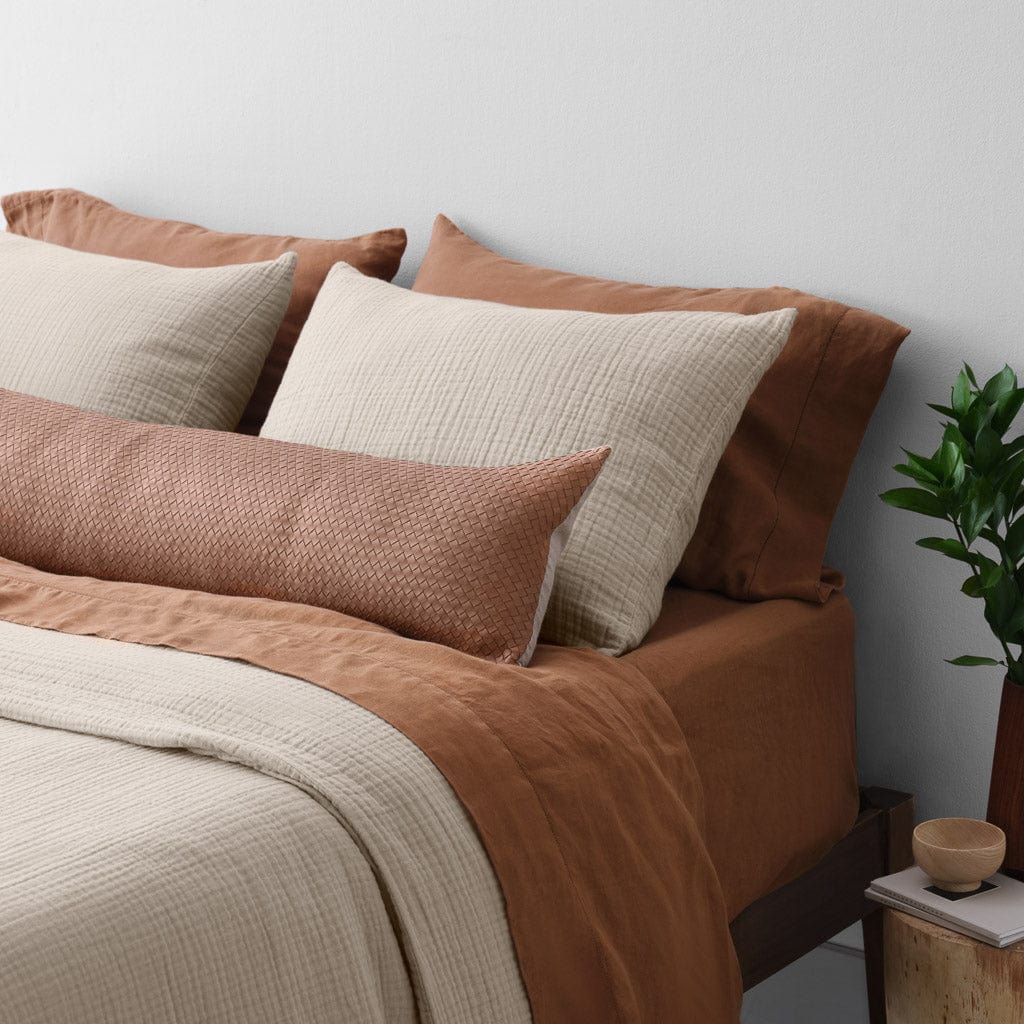 Organic Cotton Gauze Duvet Cover Set - Breathable & Soft Bedding for All Seasons | Perfect for Cozy Bedrooms, Guest Rooms & Vacation Homes