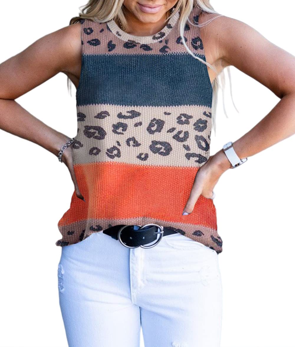 Cute Twist Front Tops for Women - Summer Sleeveless Waffle Knit Shirts & Tank Blouses | Casual Wear for Beach, Vacation and Everyday Outfits