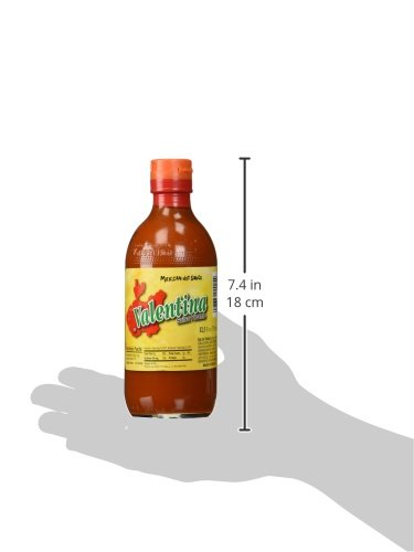 Valentina Salsa Picante Mexican Hot Sauce - 12.5 oz Bottle | Authentic Spicy Flavor for Tacos, Burritos, Nachos & More | Perfect for Home Cooking & Restaurants