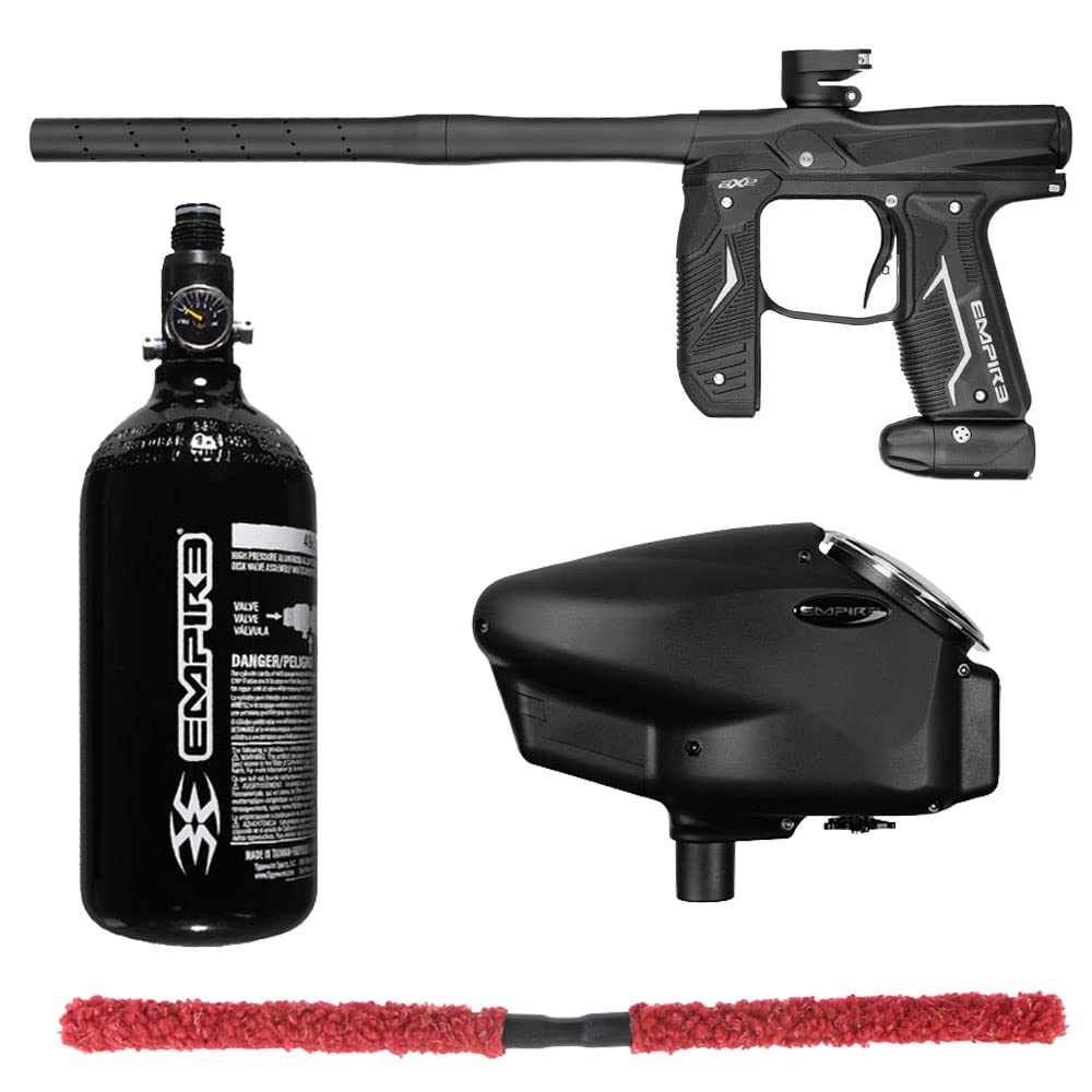 Action Village Empire Axe 2.0 Core Paintball Gun Kit - Complete Package for Tournament & Recreational Paintball Games