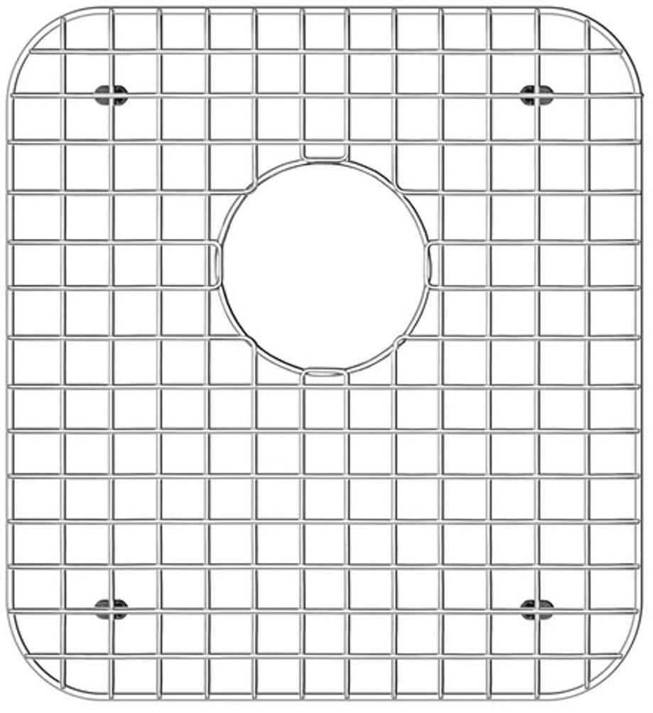Noah's Double Bowl Undermount Sink Grid - Stainless Steel Sink Protector for Kitchen & Bathroom - Prevents Scratches & Protects Dishes - Perfect for Cooking, Washing & Food Prep