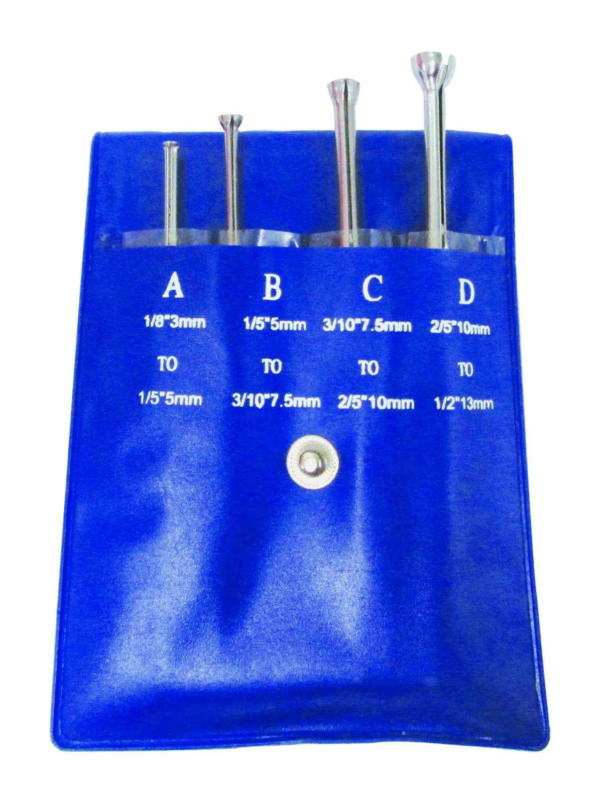 Precision Half Ball Small Hole Gauge Set - 5-Piece Measuring Tool Kit for Machinists & Engineers - Perfect for Measuring Internal Diameters, Bore Sizes & Small Openings in Automotive, Plumbing & DIY Projects