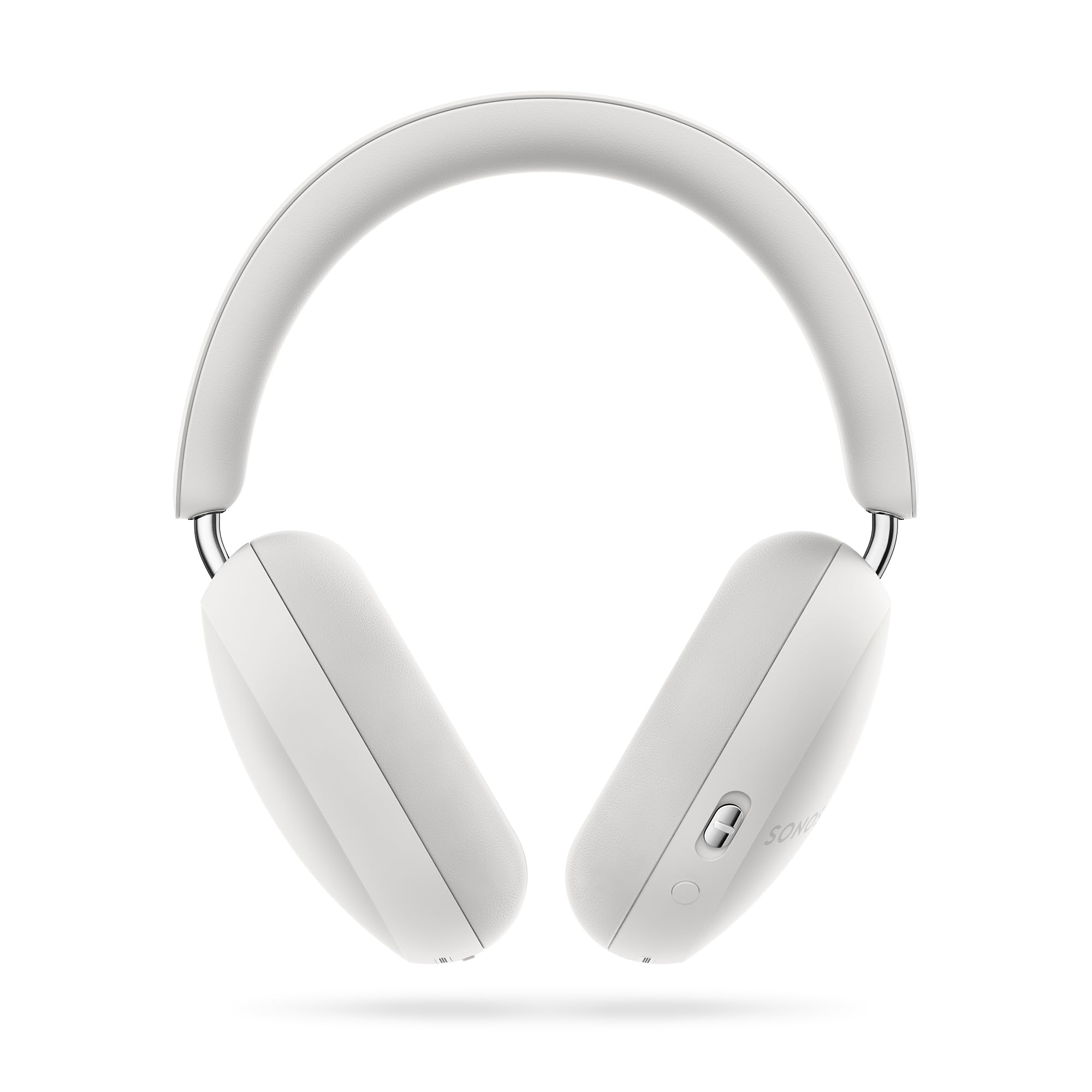 Sonos Ace Wireless Over-Ear Headphones with Active Noise Cancellation - White | Premium Sound for Travel, Work & Home Entertainment