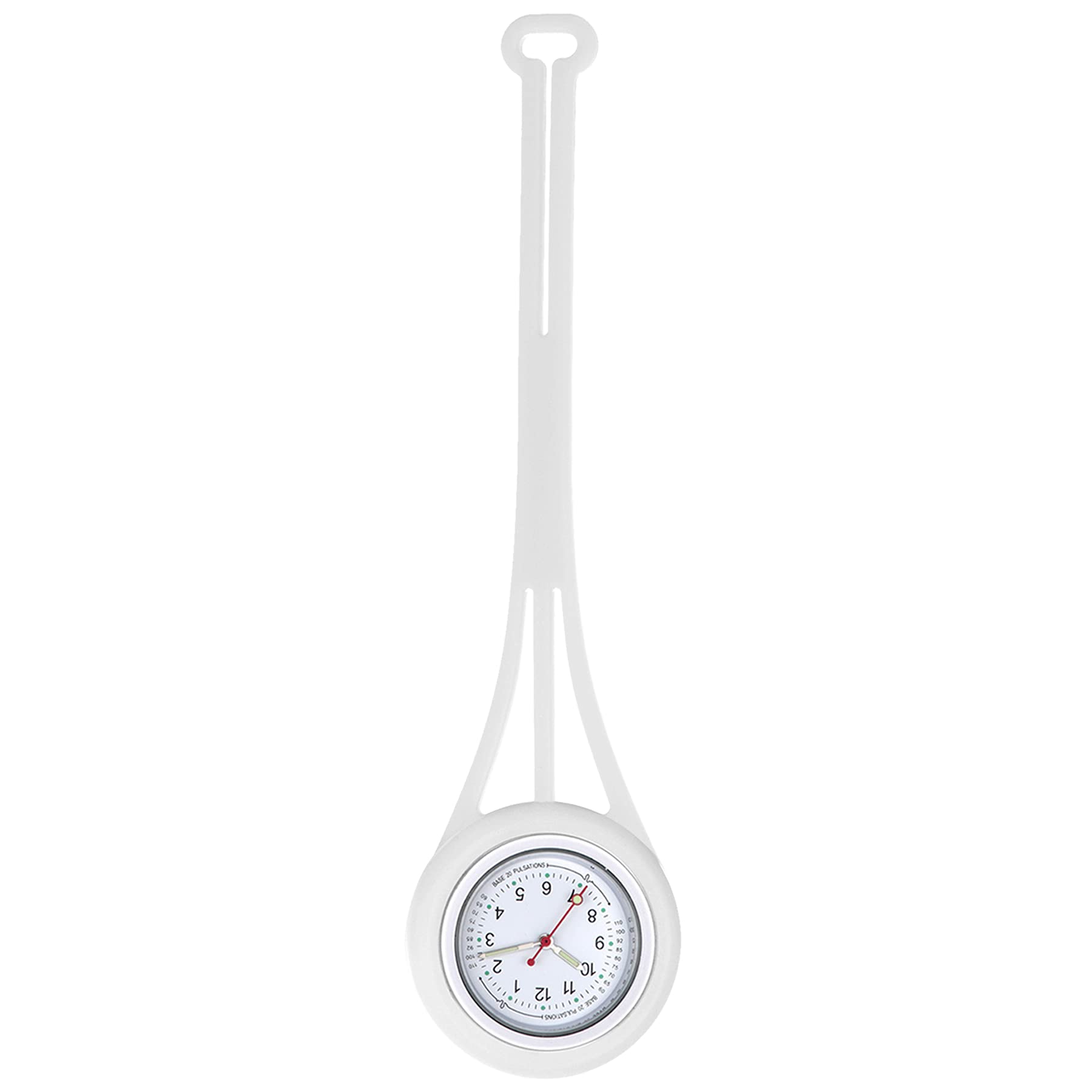 Avaner Silicone Nurse Watch with Luminous Hands & Pulsometer Scale - Waterproof Medical Watch for Nurses, Doctors & Healthcare Professionals - Perfect for Clinical Shifts, Hospital Rounds & Emergency Care