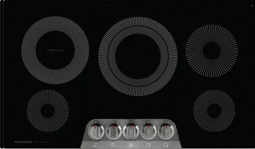 Frigidaire Gallery GCCE3670AD 36-Inch Electric Cooktop - Black Stainless Steel | Modern Kitchen Appliance for Home Cooking & Entertaining