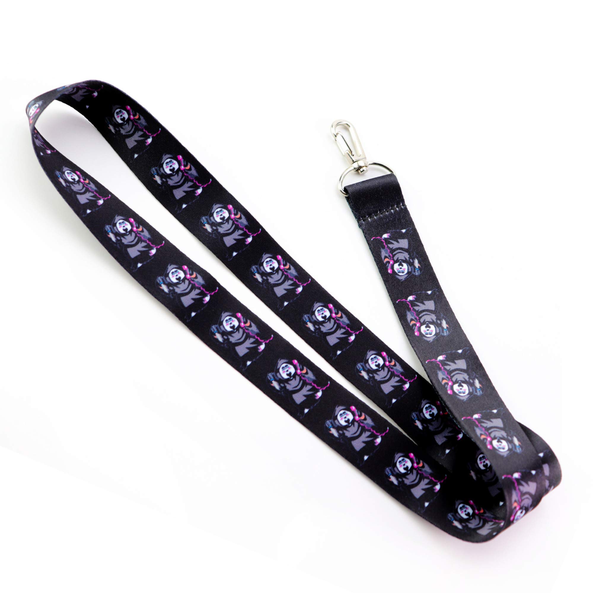 Ghostface Chase Keychain Lanyard - Garbage Pail Kids ID Badge Holder for Work & Events (2 Pack)