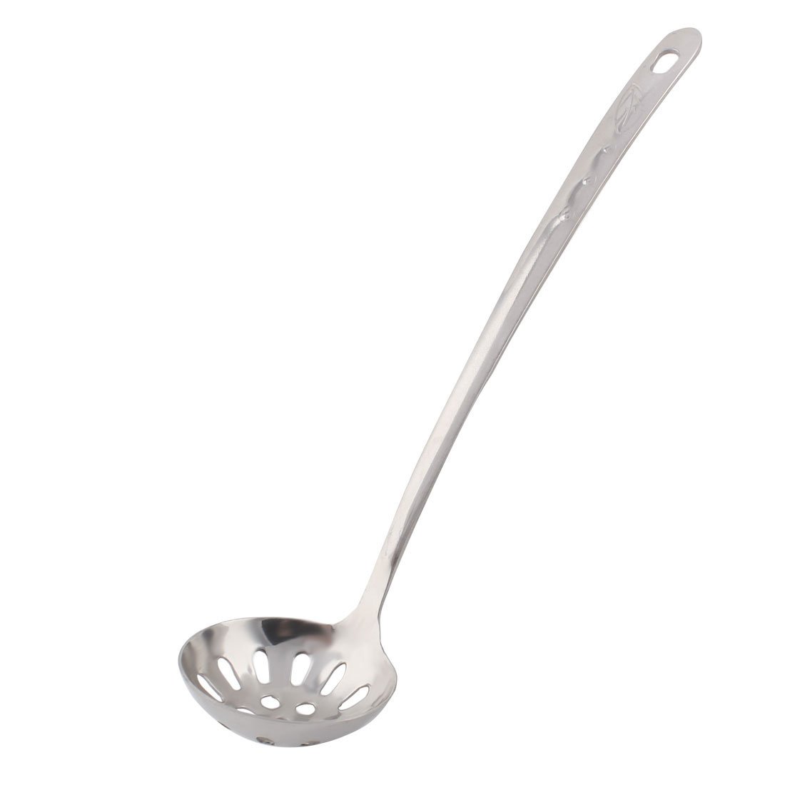 Stainless Steel Perforated Soup Ladle - 6cm Diameter Strainer for Kitchen & Cooking - Perfect for Straining Pasta, Soup, and Broth