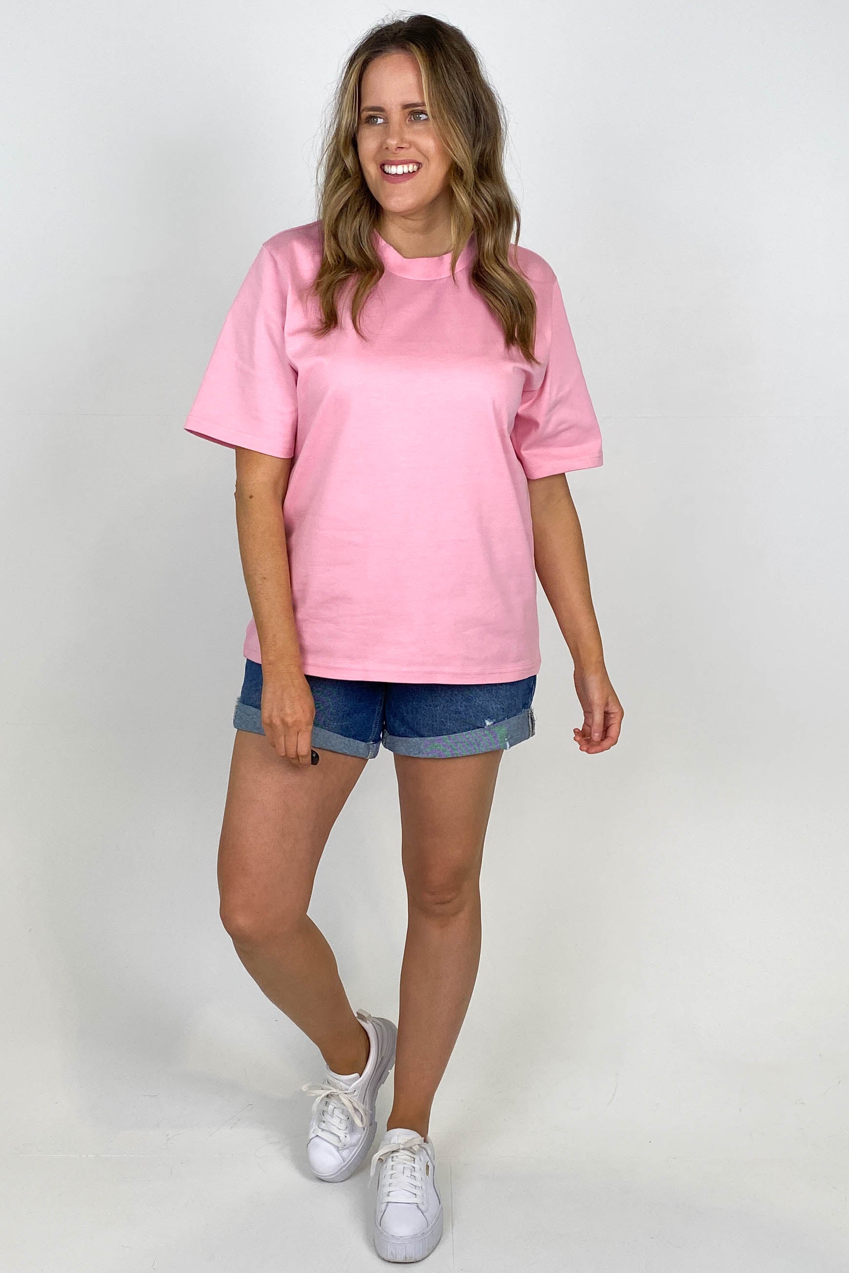 AS Colour Heavy Tee Bubblegum - Premium Cotton T-Shirt for Men & Women | Soft, Durable & Comfortable | Perfect for Casual Wear, Gym, and Everyday Outfits